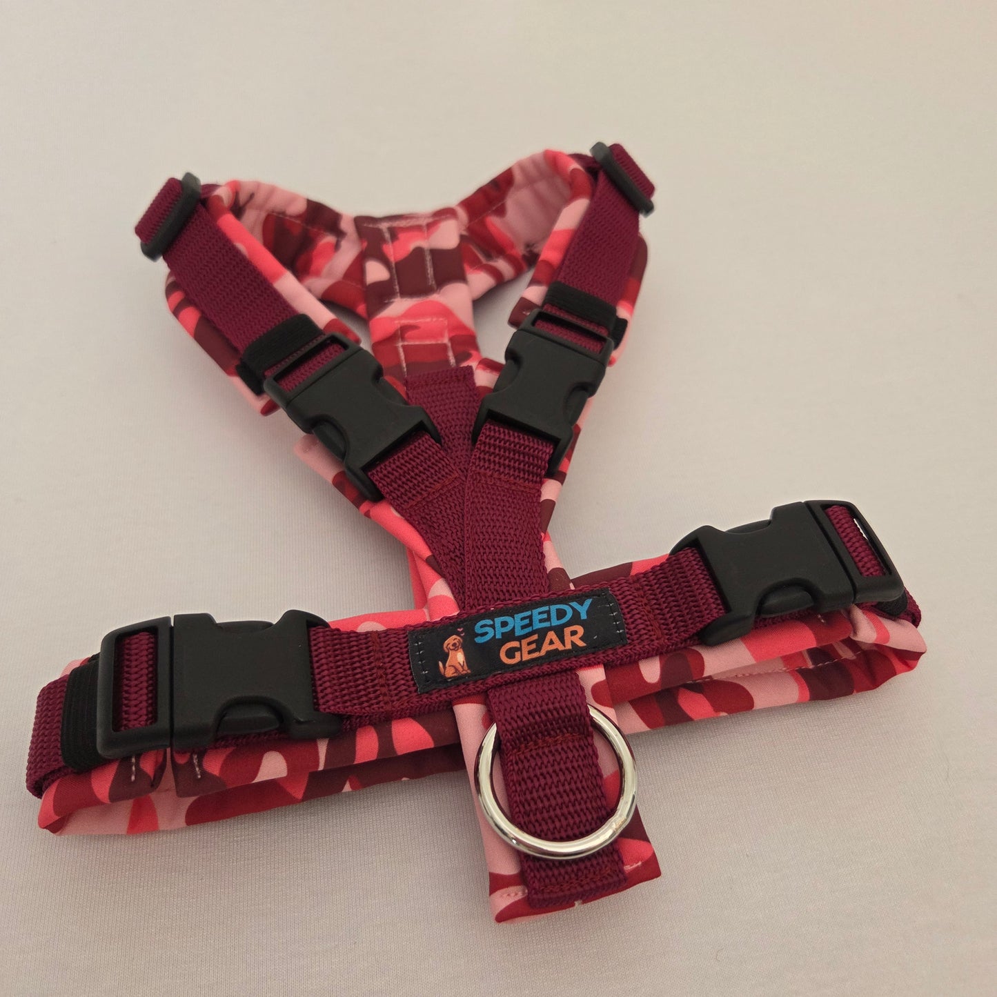 Geschirr "Camouflage rosa" (Größe XS) SMART