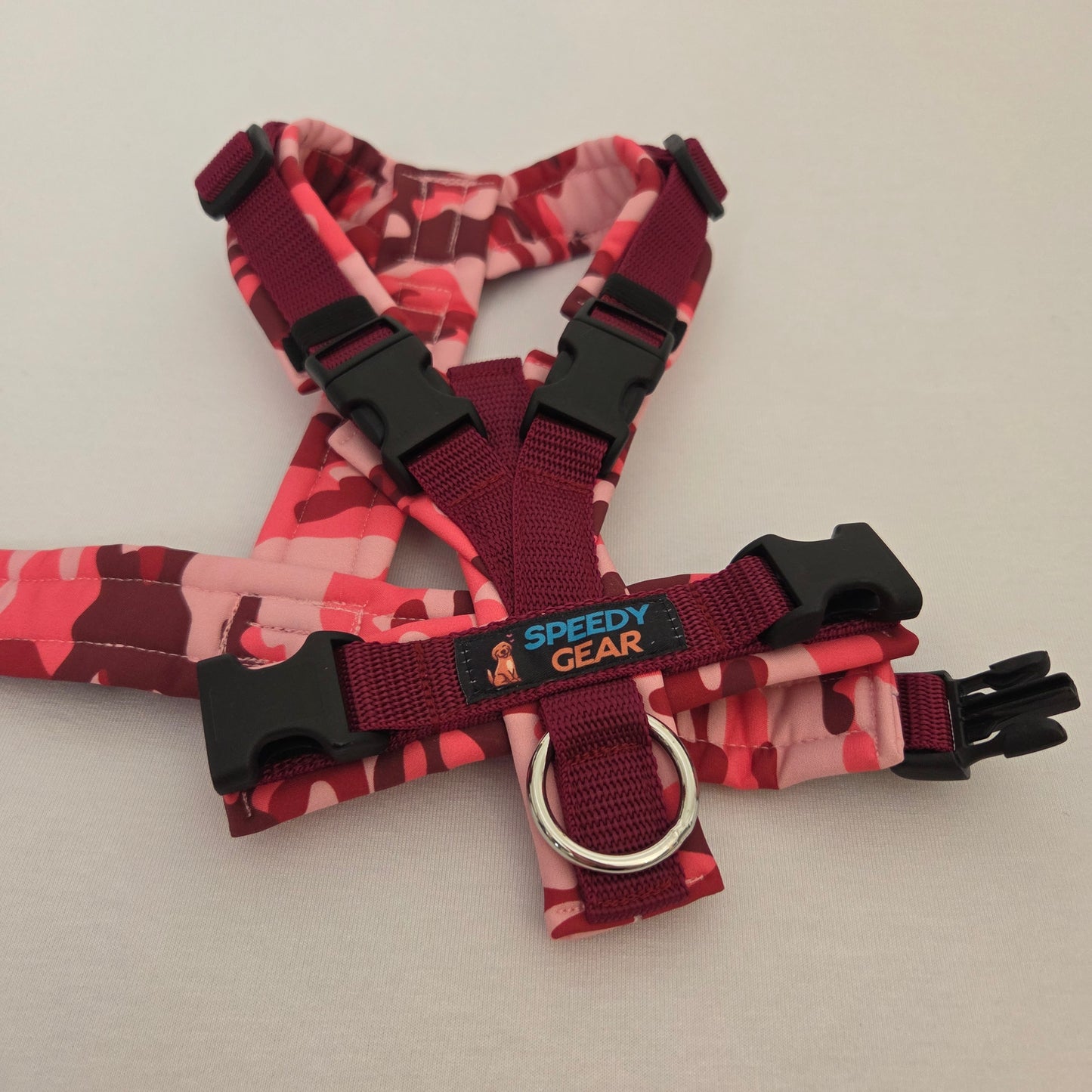 Geschirr "Camouflage rosa" (Größe XS) SMART