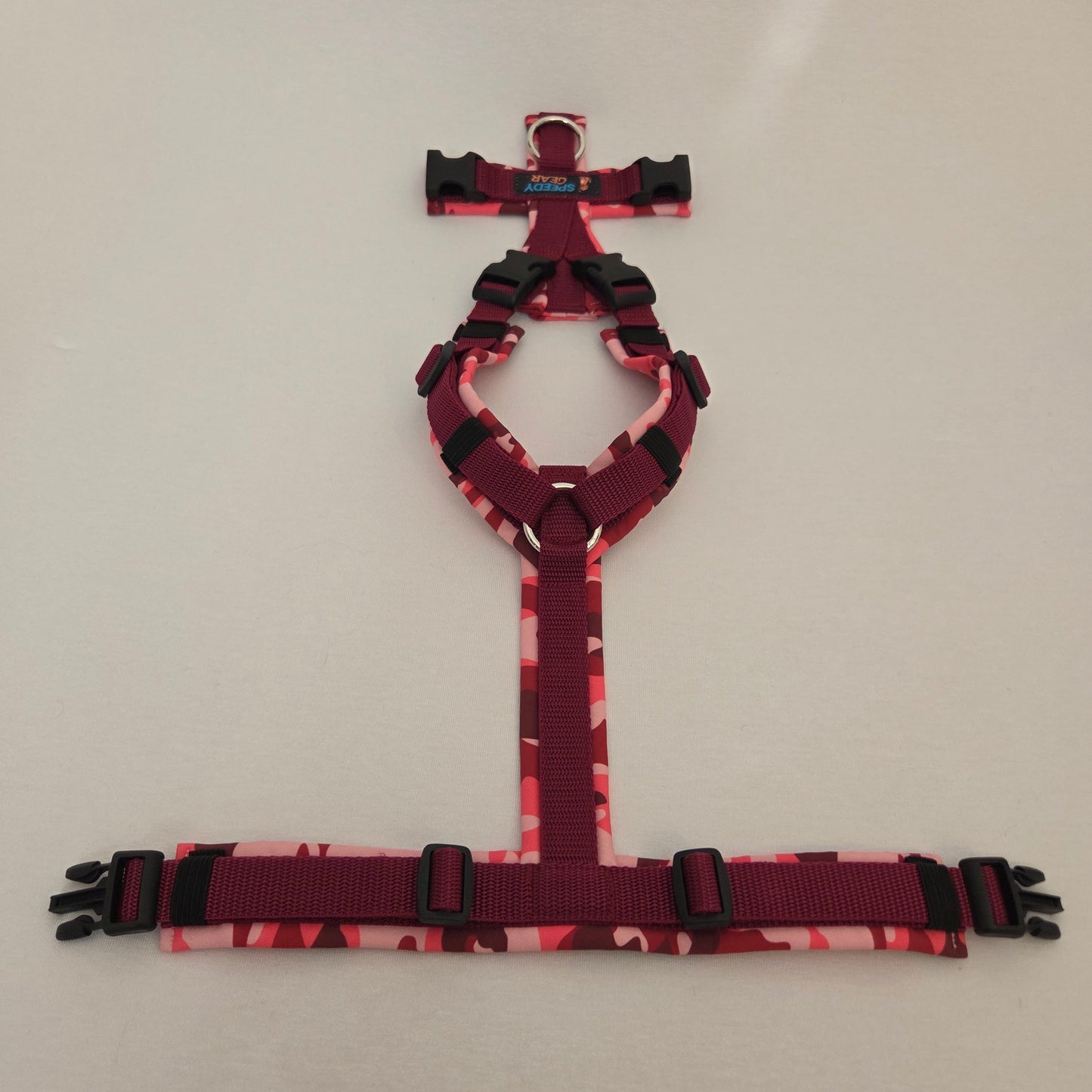 Geschirr "Camouflage rosa" (Größe XS) SMART