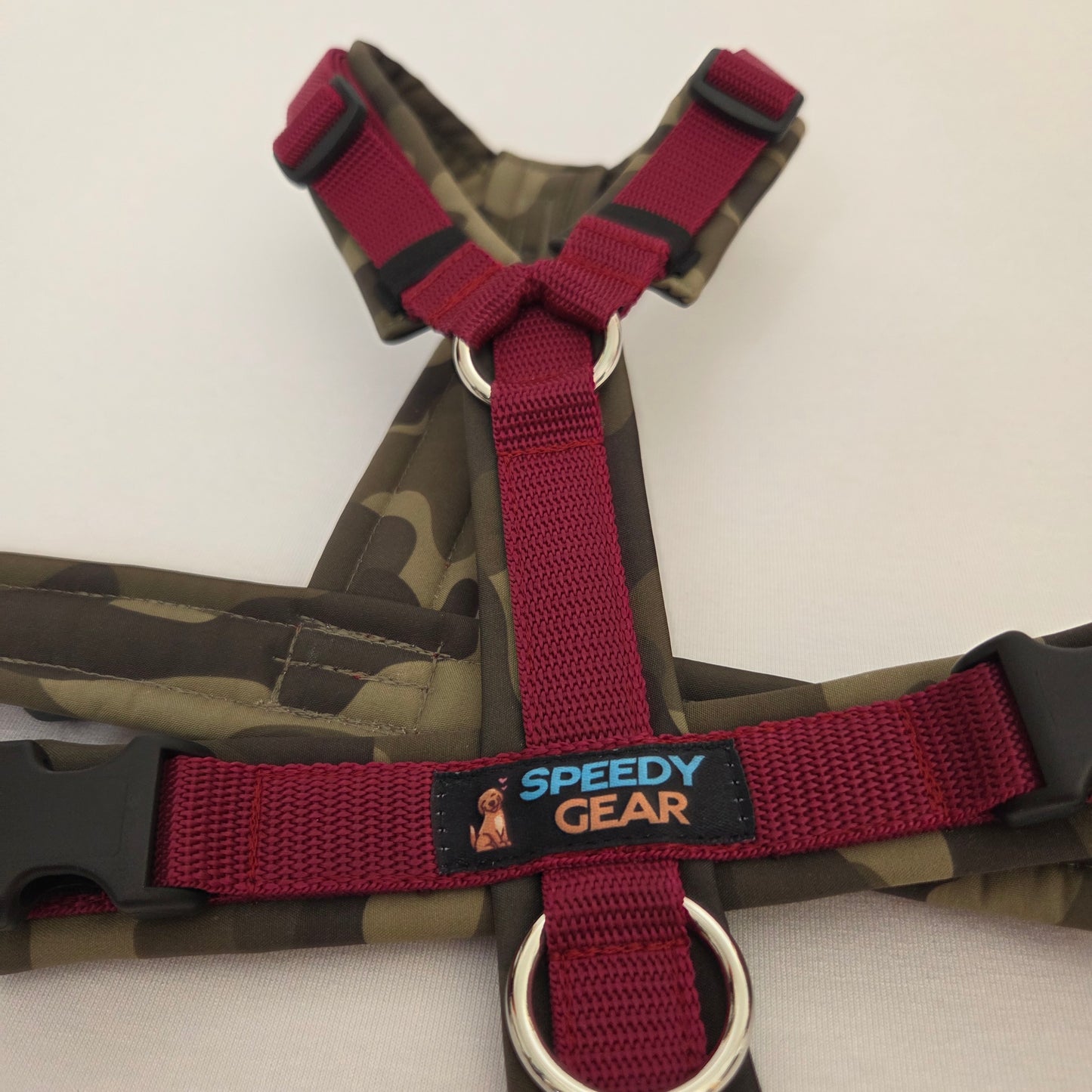 Geschirr "Camouflage grün" (Größe S) CLASSIC