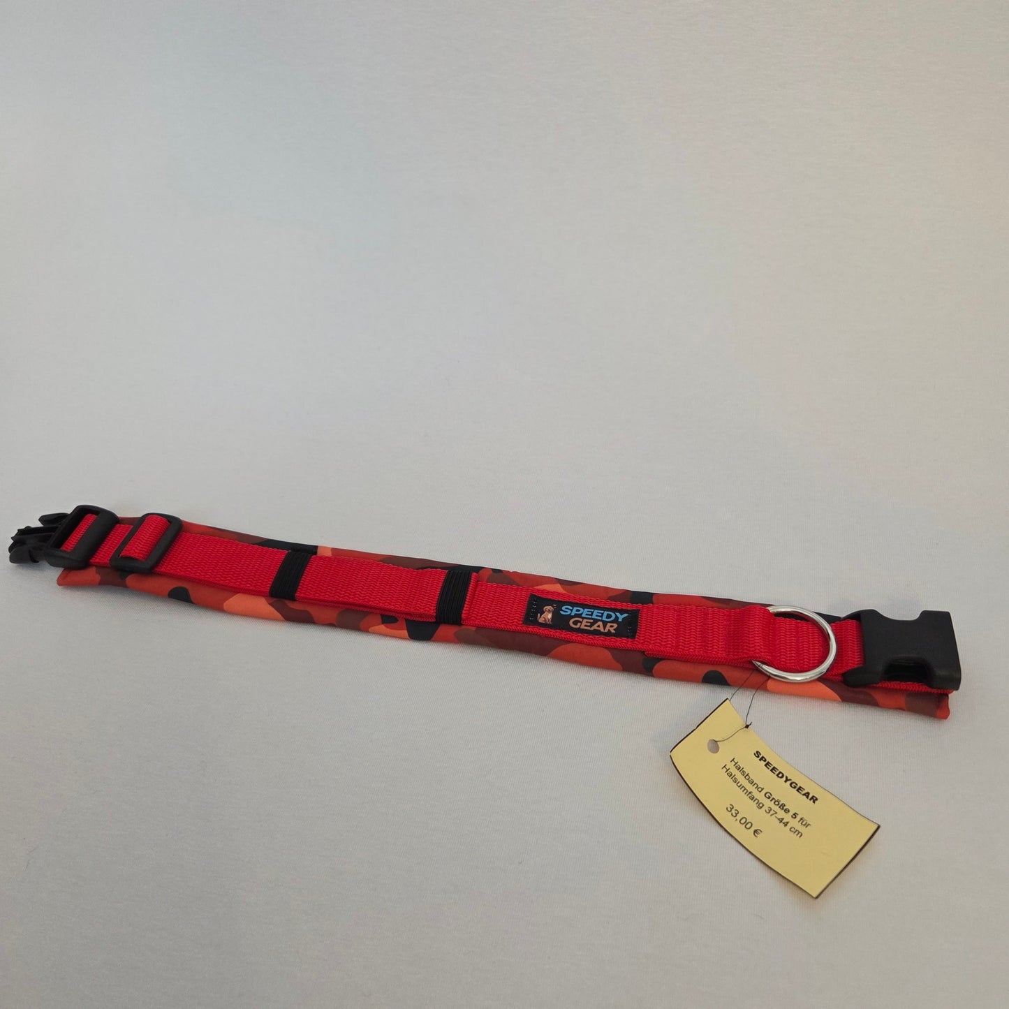 Halsband "Camouflage rot"