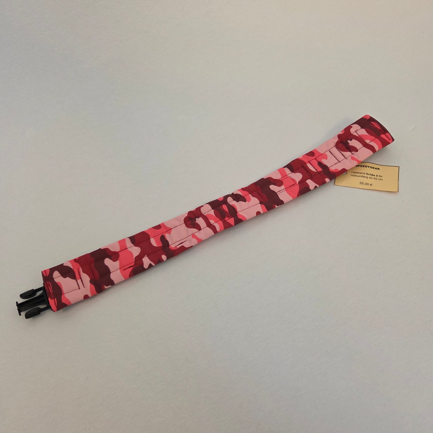 Halsband "Camouflage rosa"