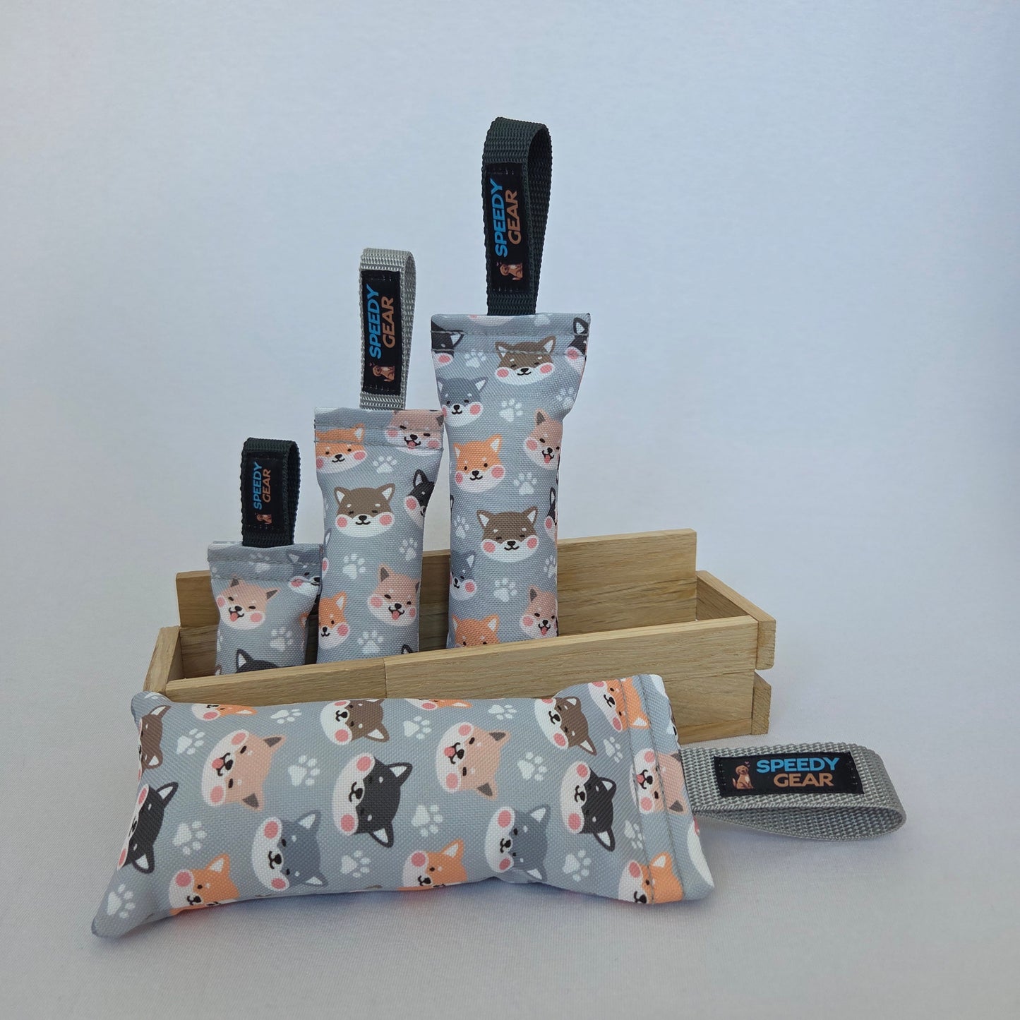 Dummy "Shiba Inu 2 - Silbergrau"