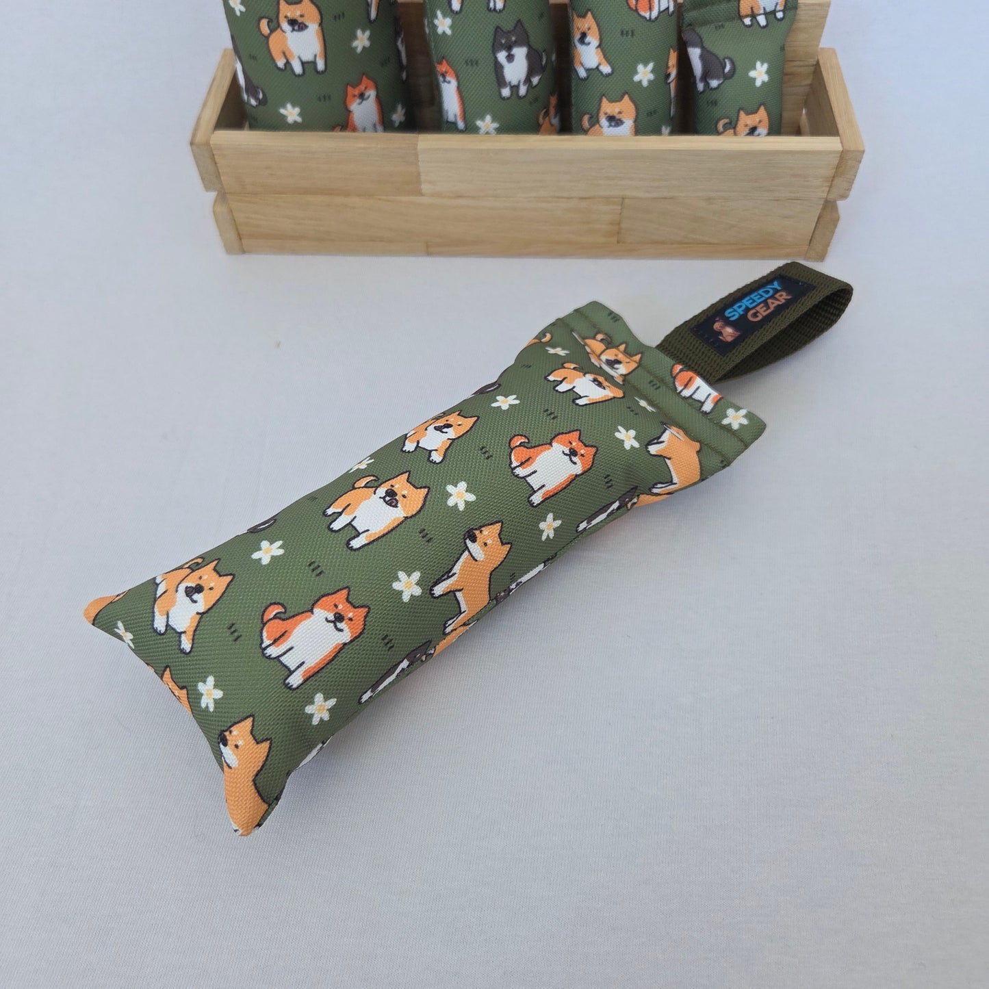 Dummy "Shiba Inu 3 - Waldgrün"